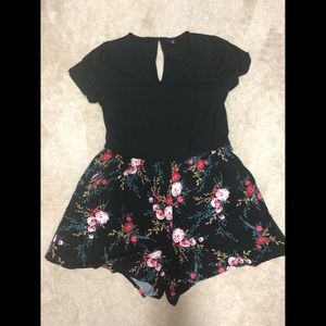 Torrid floral romper